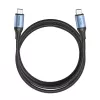 Vention USB 2.0 5A 240W 1m czarny kabel USB-C na C