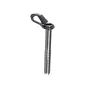 aero ice screw 19cm-szary niebieski ICE