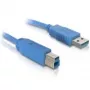 Kabel USB DeLOCK USB3.0 A-B męski/męski 5 m