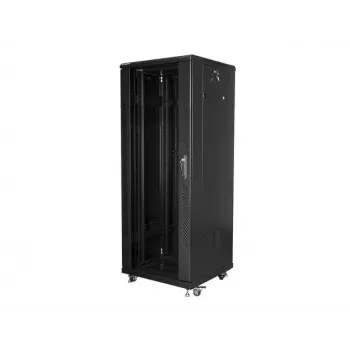 Szafa rack Lanberg FF01-6632-12B 32U Wolnostojąca Czarna
