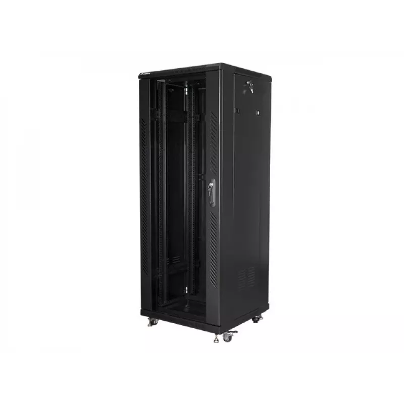Szafa rack Lanberg FF01-6632-12B 32U Wolnostojąca Czarna
