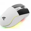 Mysz Sharkoon SGM50W Gaming, dla osób praworęcznych, RF Wireless + USB Type-A, optyczna, 6400 DPI
