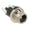 Złącze przewodowe DeLOCK 89910 DC Czarny Nickel