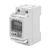 Jednofazowy licznik zużycia energii QOLTEC 50899 230 V 50 Hz, 5(60)A, Klasa 1.0, Wyświetlacz
