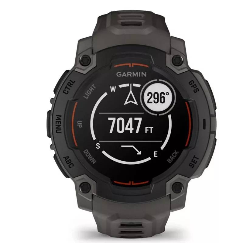 Garmin Instinct E 2,29 cm (0,9 inch) MIP 45 mm Cyfrowy 176 x 176 pikseli Czarny GPS (satelitarny)