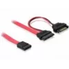 Kabel SATA DeLOCK 84418 0.5m Czerwony