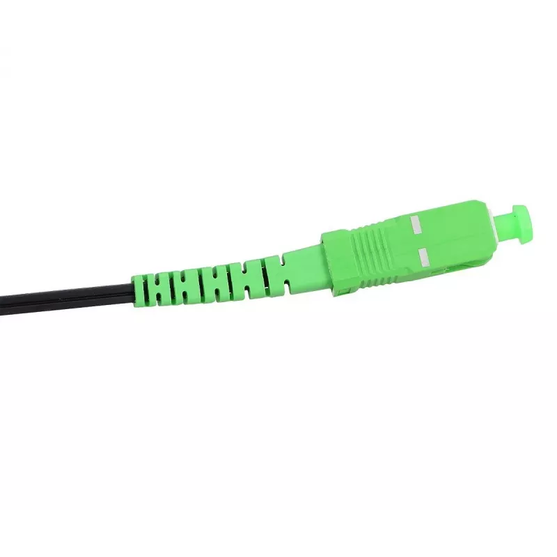 Kabel światłowodowy Extralink EX.19348 15 m SC–SC FTTH G.657.A2 Czarny/Zielony