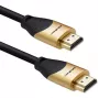 Qoltec 50356 Kabel HDMI v2.1 Ultra High Speed 8K | 60Hz | 28AWG | ZŁOTO | 3m