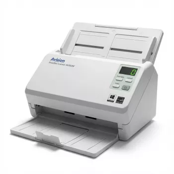Avision AN360W - Skaner dokumentów - Dupleks - 242 x 356 mm - 600 dpi - do 60 str./min (mono) / do 60 str./min (kolor) - automatyczny podajnik dokumentów (100 arkuszy) - do