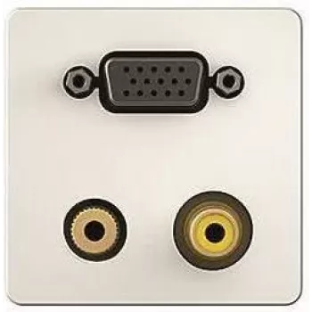 Panel czołowy do VGA Audio Video (whip kabel 1/2) Kindermann 7454000551