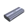 Obudowa SSD Unitek SolidForce Reefer szara — M.2 NVMe PCIe, USB‑C 10 Gbit/s, aluminium, 1 napęd