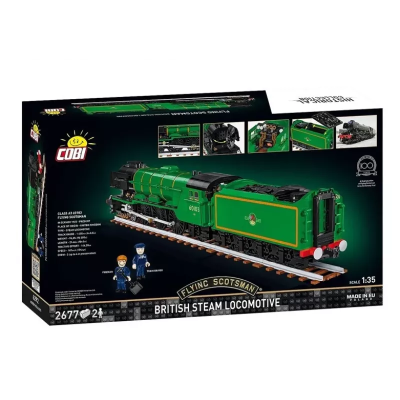 Cobi Klocki konstrukcyjne Pociąg Flying Scotsman model COBI-6292 skala 1:48, zestaw konstrukcyjny