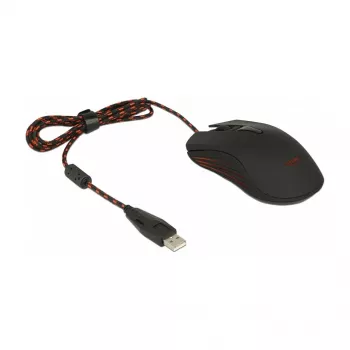 Mysz gamingowa DeLOCK 12531 symetryczna USB Typ-A Optyczna 4800 DPI