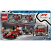 LEGO City F1 Pit Stop zestaw 60443 — Ferrari F1 samochód, 322 elementy, 5 minifigurek, wiek 6+