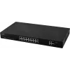 Przełącznik sieciowy PULSAR SF116 zarządzalny Fast Ethernet (10/100) Power over Ethernet (PoE) 1U czarny