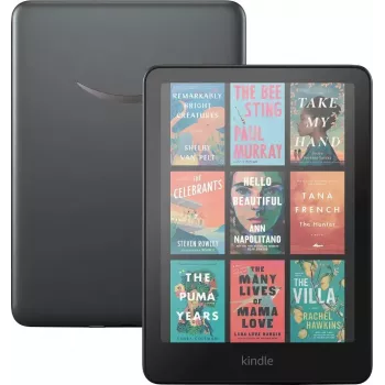 Czytnik e-booków Amazon Kindle Colorsoft Signature Edition 7 cali 32 GB Wi‑Fi ładowanie bezprzewodowe, wodoszczelność IPX8, czarny