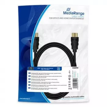 Kabel HDMI MediaRange MRCS210 2 m HDMI Typ A Męski Pozłacane Styki
