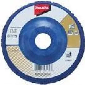 Makita - tarcza czyszcząca - do aluminium, stali nierdzewnej, metali nieżelaznych, stali - 125 mm - do Makita 95XX, GA008, GA008GM201, GA013, GA013GM201, GA016GM201, GA023