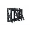 Uchwyt ścienny do płaskiego ekranu Edbak VWPOP65-P - Uchwyty ścienne do płaskich ekranów (60 kg, 42 cale, 65 cali, 100 x 100 mm, 400 x 200 mm, czarny)
