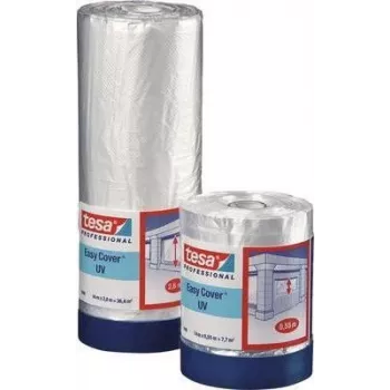 Folia ochronna Tesa Easy Cover 4369 — rolka do zabezpieczania powierzchni 30 m x 1,5 m