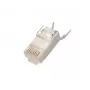 Złącze RJ45 Extralink CAT6A FTP 8P8C, przezroczyste, męski/żeński, 1 szt.