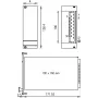 SCHROFF Panel przedni do PSM - FRONTPL.HF PSU PSM 3HE 10TE (21005477)