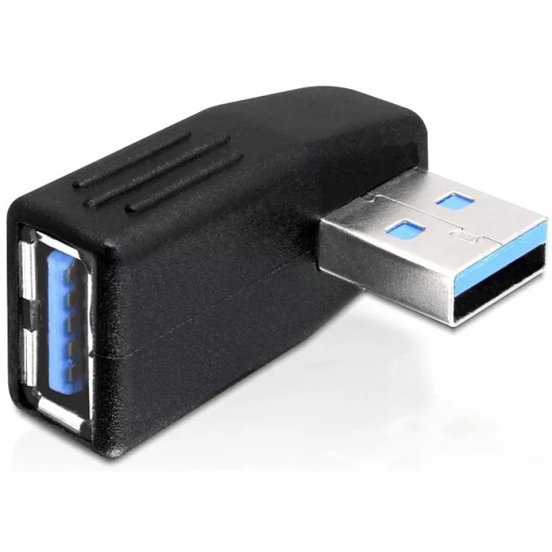 Adapter USB 3.0 M/F DeLOCK 65342 czarny