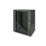 DIGITUS Dynamic Basic DN-19 16-U-EC-SW - Szafa - Szafa sieciowa - przeznaczona do montażu na ścianie - RAL 9005 - 16U - 48,3 cm (19 inch)
