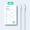 Przewód silikonowy CB-SCL2 biały Lightning-USB C USB Power Delivery USB-PD