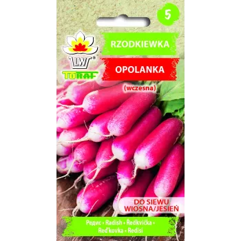 Nasiona rzodkiewki Opolanka Toraf, opakowanie 10 g