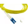 Kabel światłowodowy CBO SFP3138BU20MK — 20 m, płaszcz LSZH, G.657.A1, 2x LC na 2x E-2000 APC, żółty