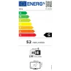 Sharp 43HP6265E TV Google UHD Czarny