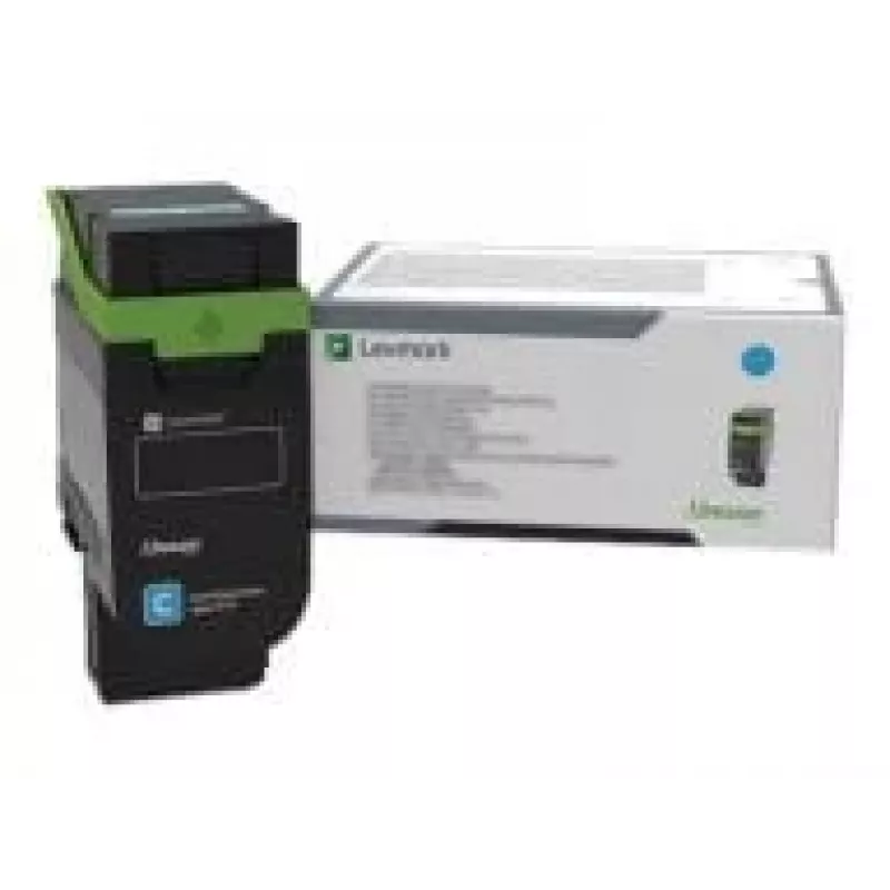 Lexmark - Hohe Ergiebigkeit - Cyan - original - Box - Tonerpatrone LCCP - für Lexmark CS531dw, CX532adwe (75M0H20)