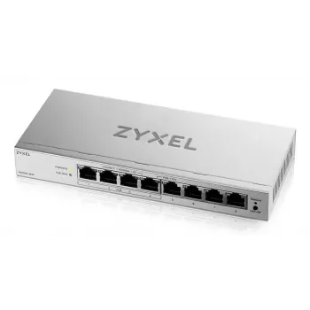 Zyxel GS1200-8HPV3 Zarządzalny przełącznik L2 Gigabit Ethernet (10/100/1000) Power over Ethernet (PoE) Biurkowy Szary