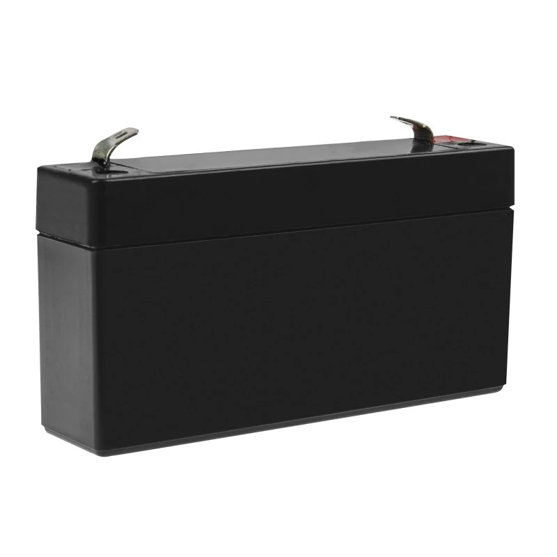 Bateria UPS zielony Cell AGM13, szczelna kwasowo-ołowiowa VRLA 6 V 1,3 Ah, 290 g, czarna