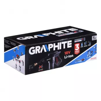 Myjka ciśnieniowa Graphite 58G083 Compact Battery 170 l/h Szara