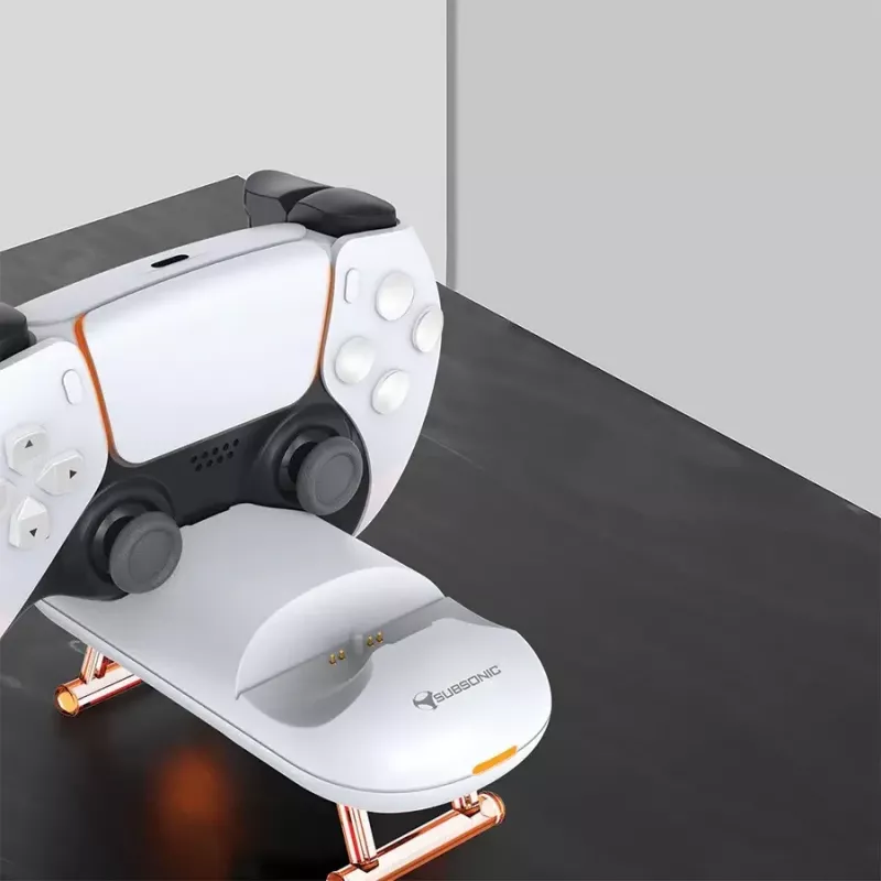 Stacja ładująca SUBSONIC SA5632 do PS5 z podwójnym ładowaniem i diodami LED