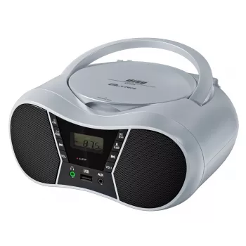 Odtwarzacz radiowy CD LILA2 USB/BT srebrny