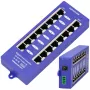 Iniektor PoE Extralink Gigabit 8 Portów 1000Mb/s RJ45 Tryb B