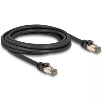 Kabel sieciowy DeLOCK RJ45 kat.6A U/FTP 3m czarny