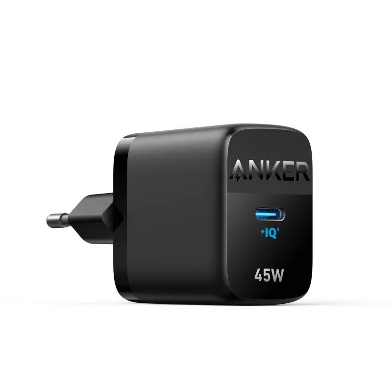 Ładowarka sieciowa Anker 313 A2643G11 — 45W USB‑C, czarna, uniwersalna