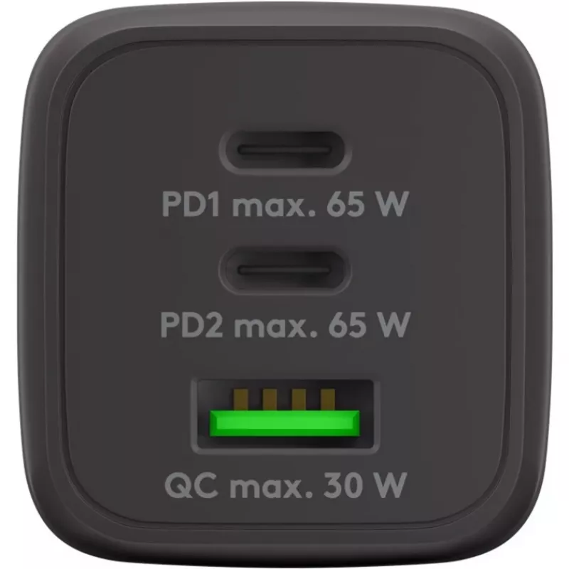 Goobay 64753 Charger for Mobile Devices Headphones - Smartphone - Tablet Czarny AC Fast Charging do użytku wewnętrznego (64753)