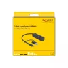 3 Port USB 3.2 Gen 1 Hub + SD und Micro SD Card Reader mit USB Type-C oder USB Typ-A Anschluss, USB-Hub