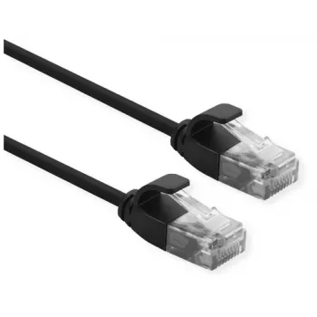 Kabel sieciowy ROLINE 21.15.3957 Czarny 5 m Cat6a U/UTP