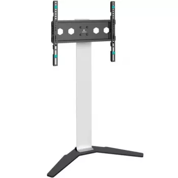 Uchwyt/stojak TV ONKRON TS1140-W do ekranów 66–165,1 cm (26–65 cali), 35 kg, VESA 100x100–400x400, wysokość 880–1100 mm, biały