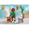Zestaw PLAYMOBIL My Life 71742 Hotel dla zwierząt z figurkami – zestaw z budynkiem hotelu i figurkami zwierząt