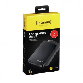 Intenso Memory Drive 5TB 2,5-calowy przenośny dysk twardy, czarny