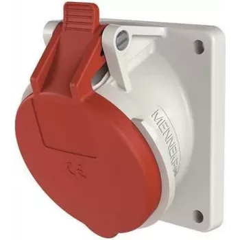 MENNEKES gniazdo do montażu panelowego, 5-pinowe, 3070 TwinCONTACT, IP44, 16 A, 6 h, 400 V (3070)