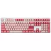 Klawiatura gamingowa Ducky One 3 Gossamer Pink USB US English Różowa, Biała