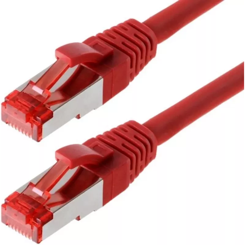 Kabel sieciowy Helos CAT6 S/FTP (PIMF) 7,5 m Czerwony